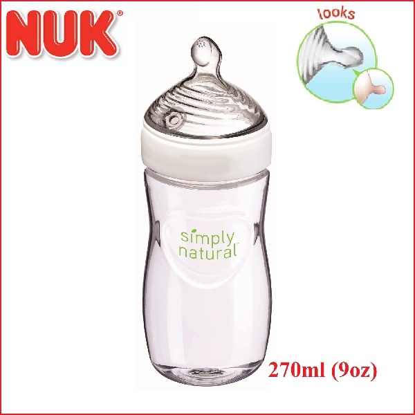 Bình sữa Nuk Simple Natural 270ml